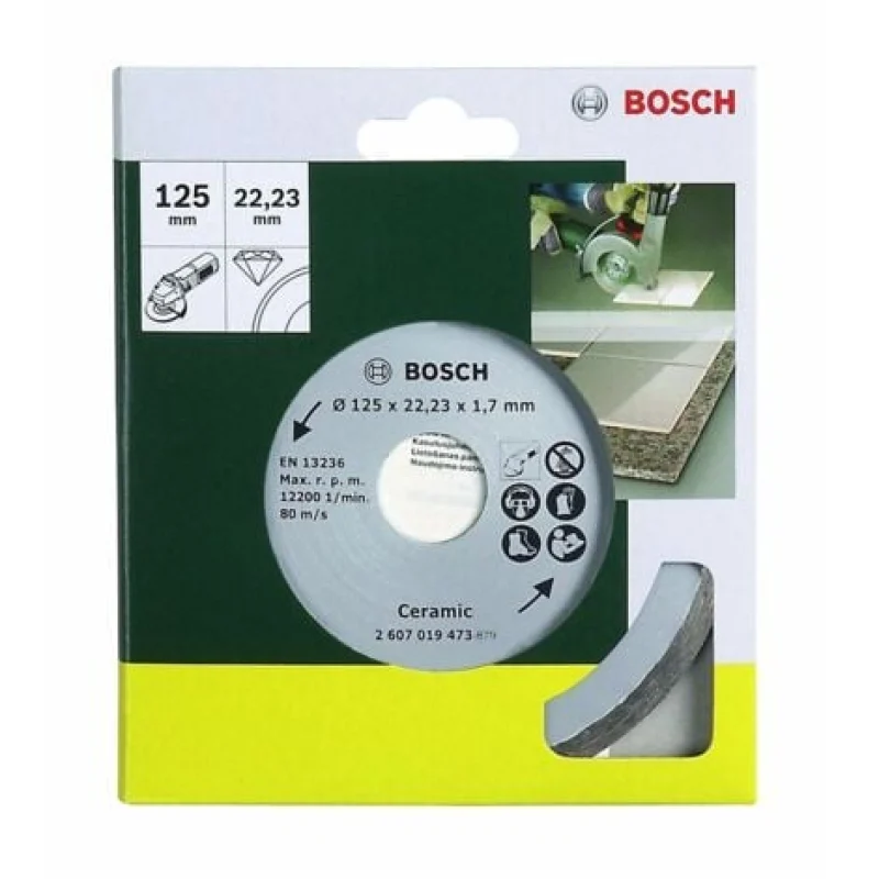 Disque diamant carrelage Ø125 mm Bosch TS 2607019473 C90844 - Bosch Outillages