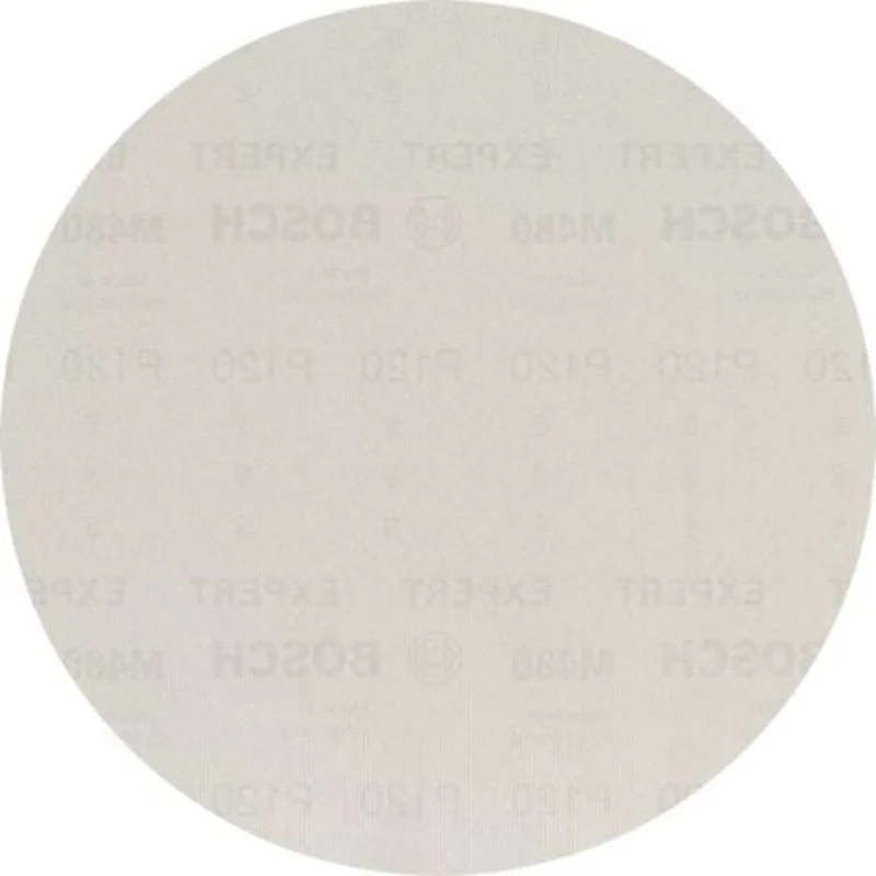 Disques Abrasifs BOSCH Expert M480 - Ø125 mm - Boite de 5 pièces - Grain 180 - 2608901638