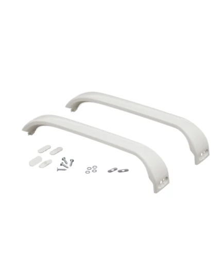 Jeu de 2 poignees de réfrigérateur + congélateur Bosch Siemens 369542 - Promos