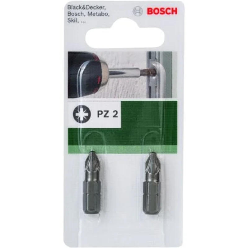 Embout de tournevis standard PZ Phillips Pozidriv PZ 2 BOSCH 2609255923 - Bosch Outillages