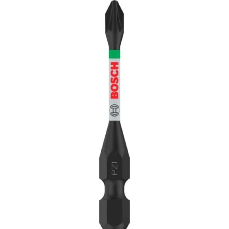 Embout à impact Pozidriv PZ1 55 mm 2 pces Bosch - 2608522543