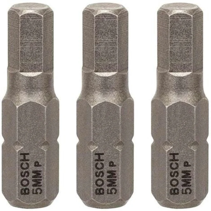 Embouts de vissage BOSCH 2607001726 extra-dure HEX5 3 pièces