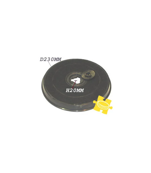 Filtre à charbons de hotte De Dietrich 92X3597 - Fagor Brandt Thomson Vedette De-Dietrich Sauter Thermor Océan