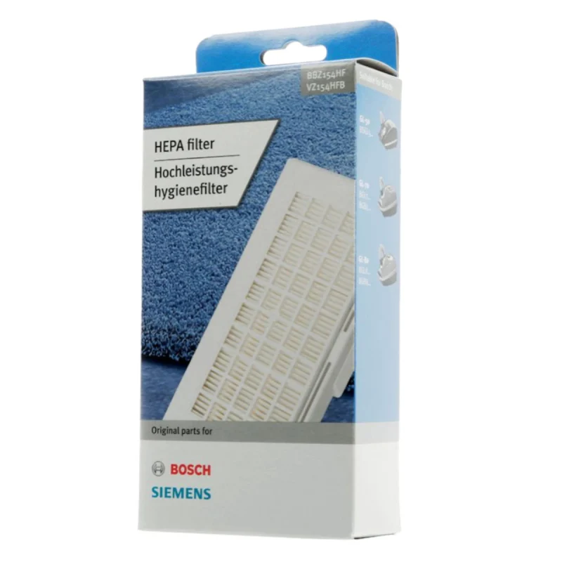 Filtre Hepa BBZ154HF d'origine BOSCH 17007966 - BOSCH B/S/H