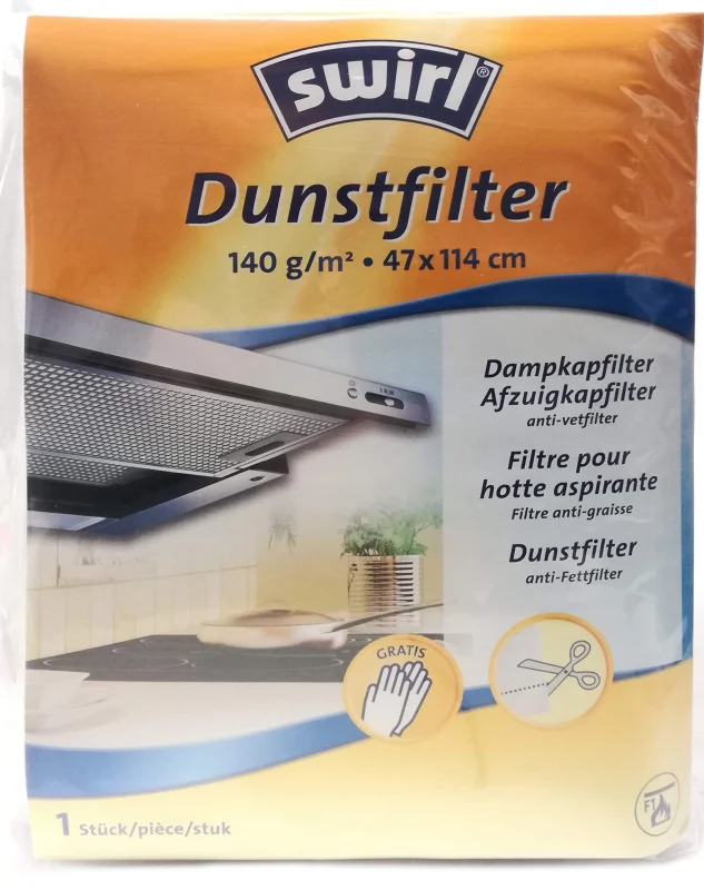 Filtre pour hotte 140gr par m2 - 47x114 cm Swirl - 6769048