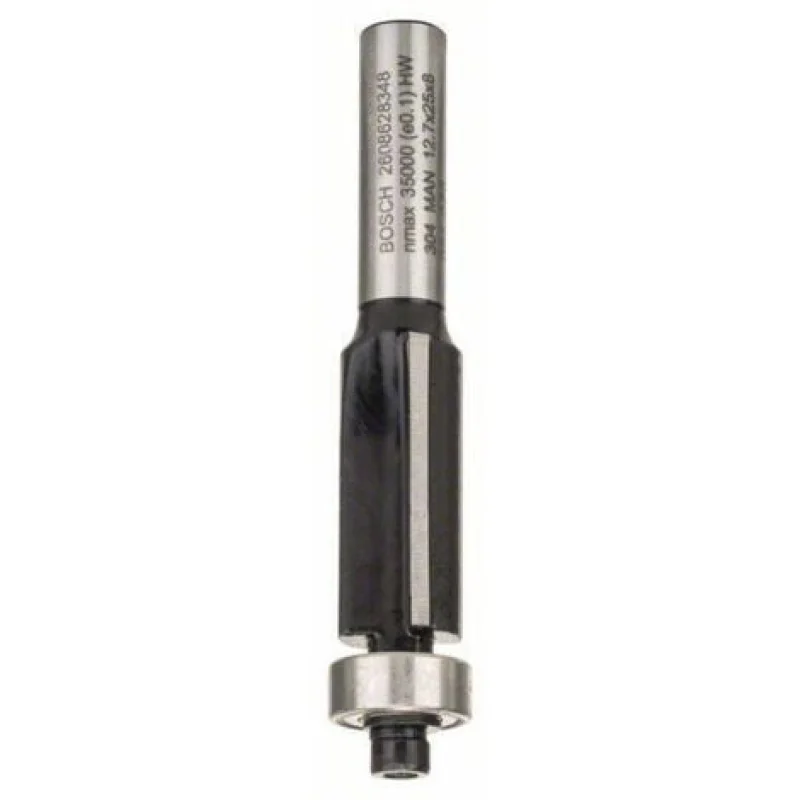 Fraise à araser, 8 mm, D1 12,7 mm, L 25,4 mm, G 68 mm Bosch 2608628348 - Bosch Outillages