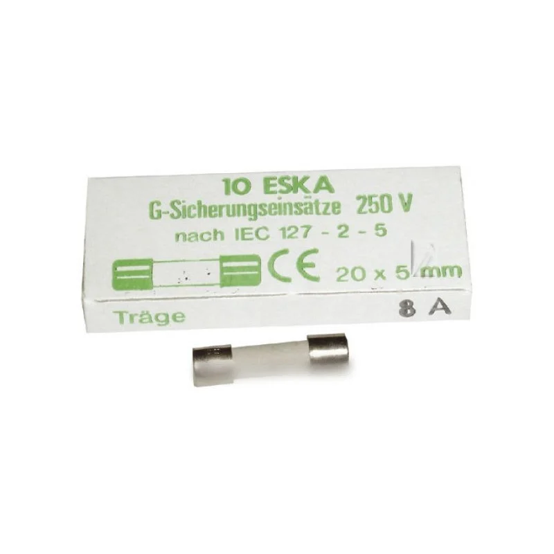 Fusible temporisé 8 ampere pour Micro-ondes MOULINEX MS-0295172