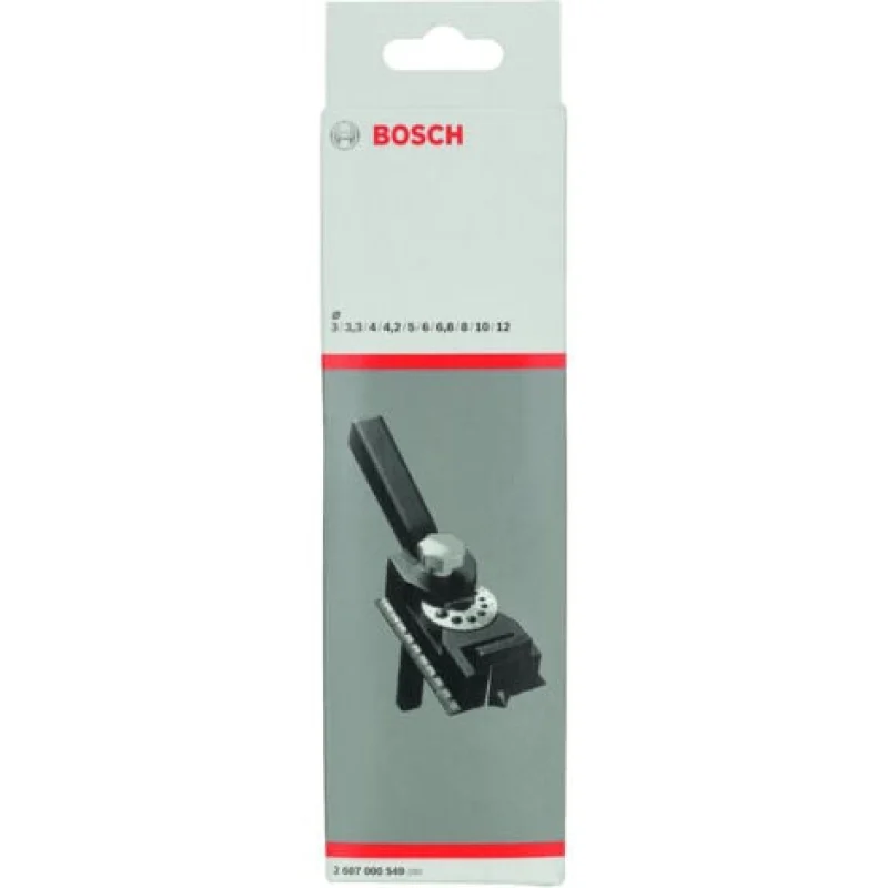 GABARIT DE PERÇAGE : DE 3 À 12MM BOSCH 2607000549 - Bosch Outillages
