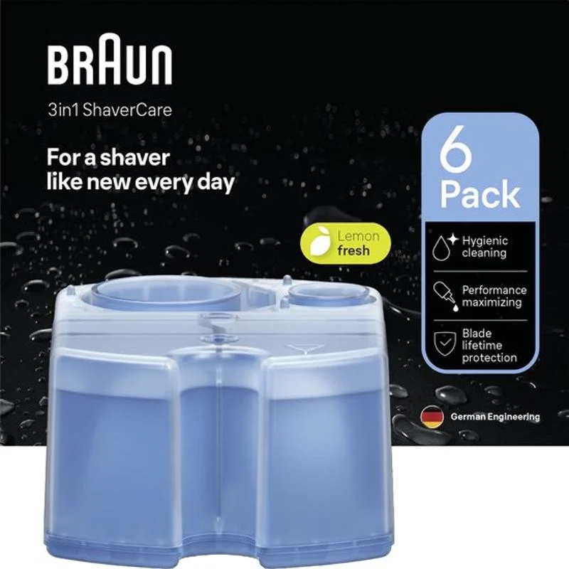 GEL NETTOYANT RASOIR x6 7500435226356 - BRAUN