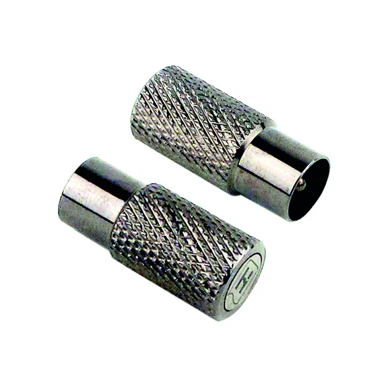 Hirschmann 695004720 Connecteur coaxial Type F IEC169-2 Mâle 75 ? Argent Métal