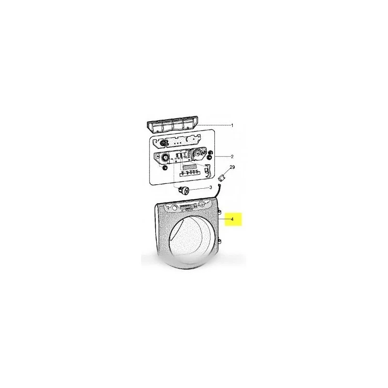 Hublot pour Lave-Linge HOTPOINT - ARISTON C00276084