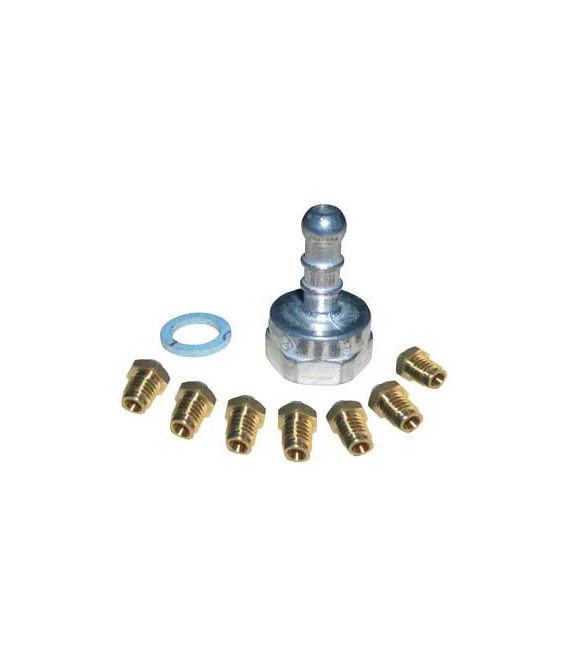 injecteurs filetage 9x90 butane/propane lot de 4 n°51/62/76/86 - Fagor Brandt Thomson Vedette De-Dietrich Sauter Thermor Océan