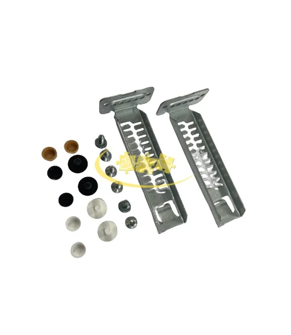 Jeu de 2 fixations pour plinthe bois de lave vaisselle Bosch Siemens Viva Neff 00612653 - Bosch Siemens Neff Gaggenau Viva Impérial Balay Bsh