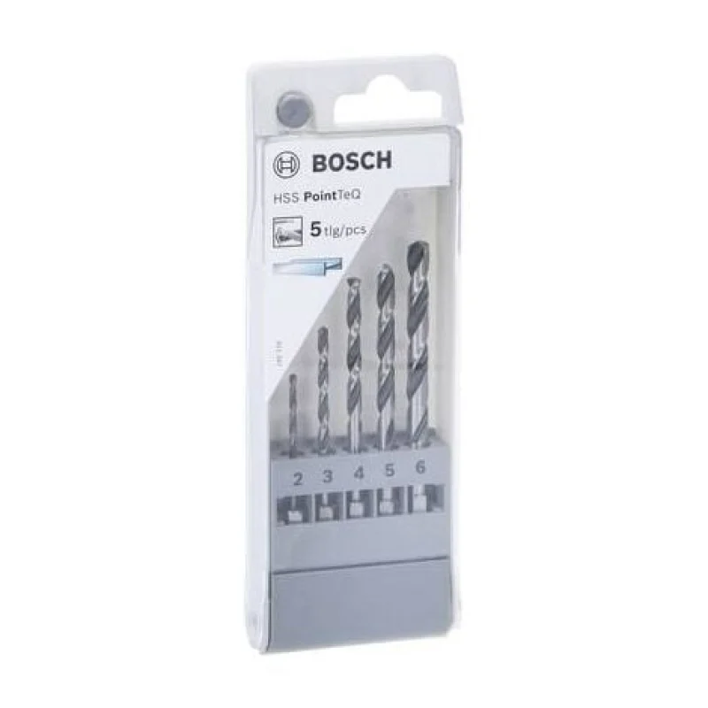 JEU DE FORETS À QUEUE 5 PIÈCES BOSCH ACCESSORIES 2607002824 1 SET - Bosch Outillages