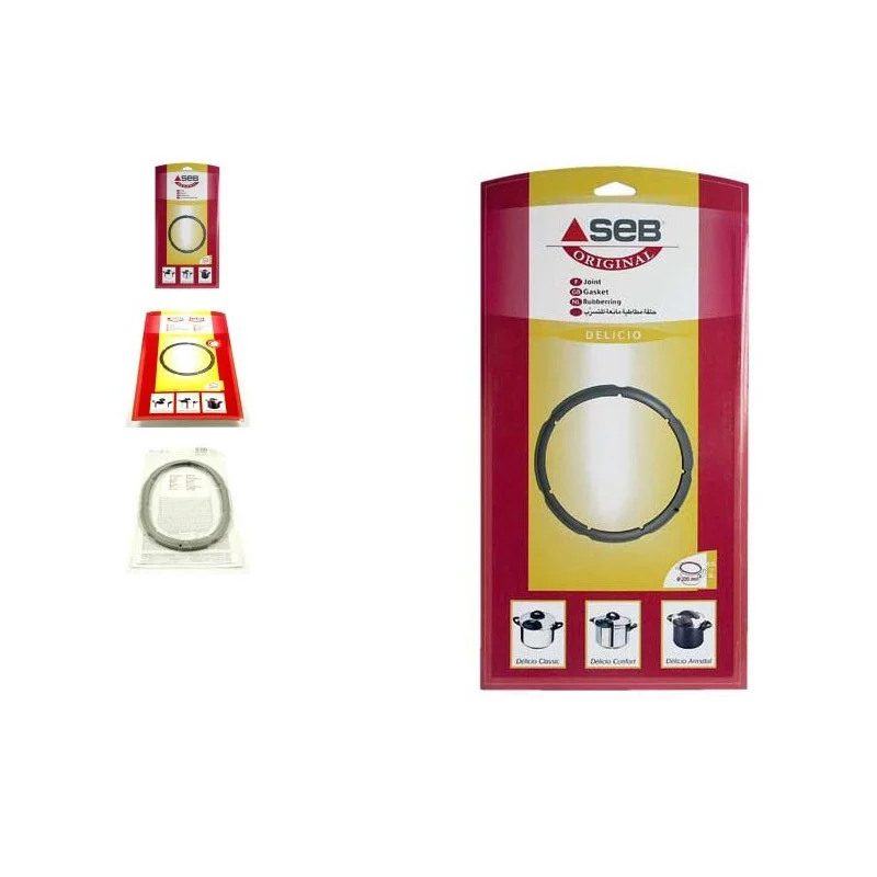 Joint 4.5/6 l inox Delicio Classic diam 220 pour Autocuiseur SEB 980157