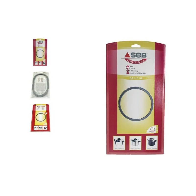 Lot de 2 joints 8/10L diam 253mm pour Autocuiseur SEB 980158