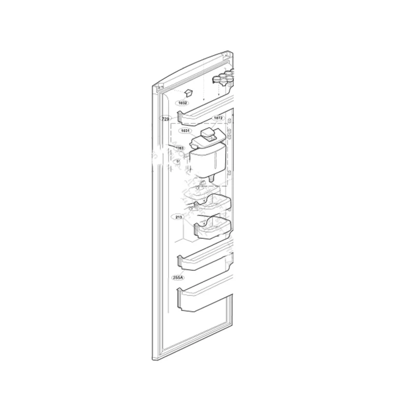 Joint de porte BEKO 5999771700