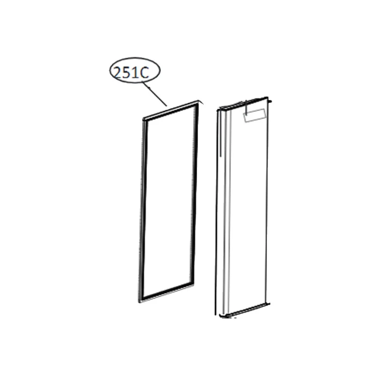 Joint de porte home bar repère 251C LG MDS64610505