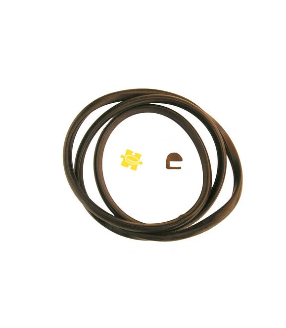 joint silicone profil U a bourelet emboité sur vitre intérieure - Fagor Brandt Thomson Vedette De-Dietrich Sauter Thermor Océan
