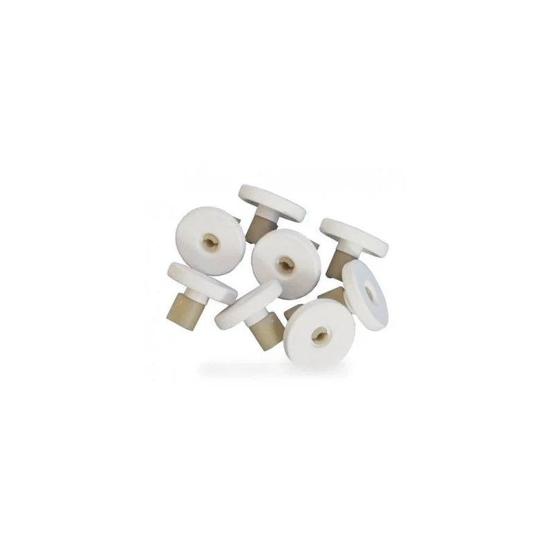 Roulettes de panier inférieur x8 avec axes pour Lave-vaisselle Arthur Martin Electrolux Faure 50269971003