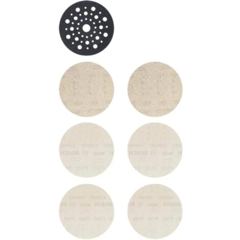 Kit de disques abrasifs réticulés Expert M480 125mm - BOSCH - 2608901202