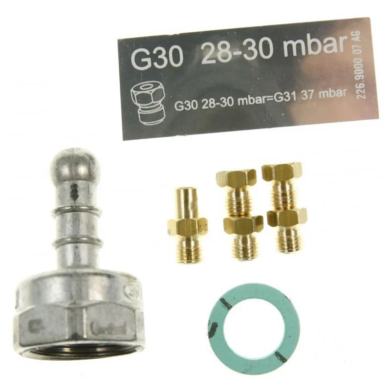 Kit injecteur, gicleur butane BEKO 4431100195