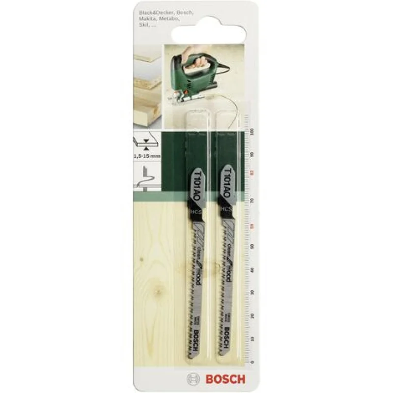 Lame de scie 59 mm Bosch Accessories 2609256723 2 pc(s) C96680 - Bosch Outillages