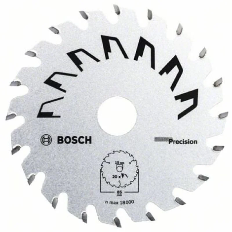 Lame de scie circulaire au carbure Bosch Outillages 2609256D81 85 x 15 mm Nombre de dents: 20 1 pc(s)