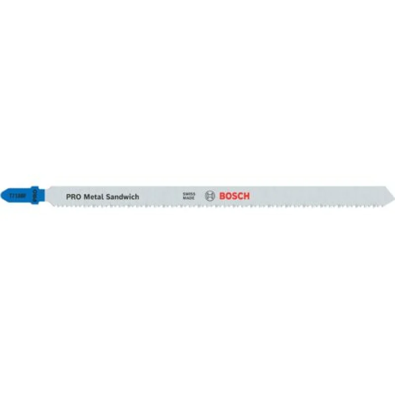 Lame de scie sauteuse PRO Metal Sandwich T718BF Bosch 180 mm 5 pces - 2608655114