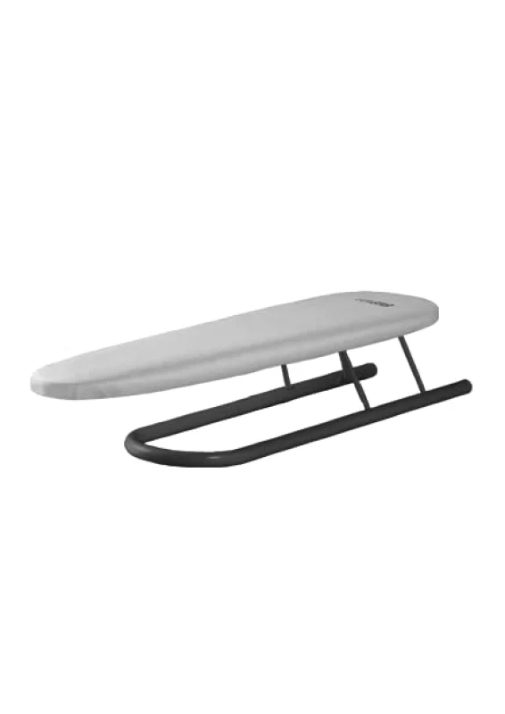 Laurastar Jeannette Petite Table à Repasser pour Manches et Vêtements Enfants Compacte et Légère avec Housse en Coton, Grise