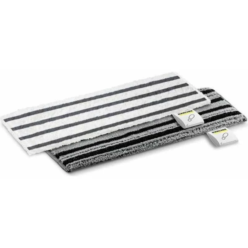 Lot de 2 serpillères abrasives microfibres EasyFix pour nettoyeur vapeur SC 1, SC 2, SC 3, SC 4 et SC 5 Kärcher - 28633420