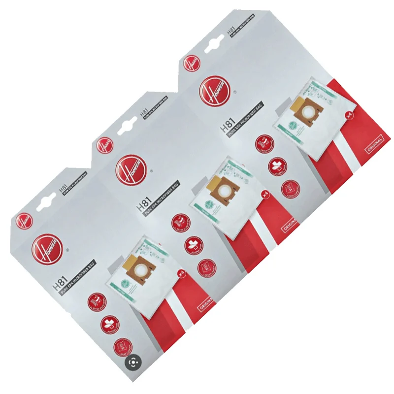 Lot de 3 boites de 4 sacs H81 HOOVER 35602586
