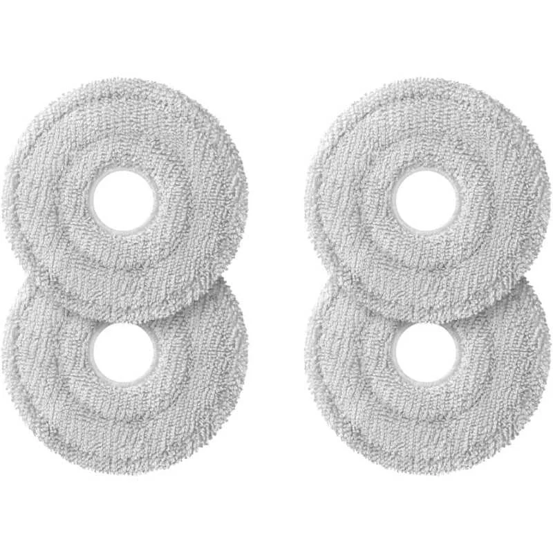 Lot de 4 chiffons microfibres pour robot aspirateur Jet Bot Combo Samsung - VCA-RPW97