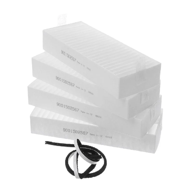 Lot de 4 filtres acoustiques avec joint pour hotte Bosch - 17004801