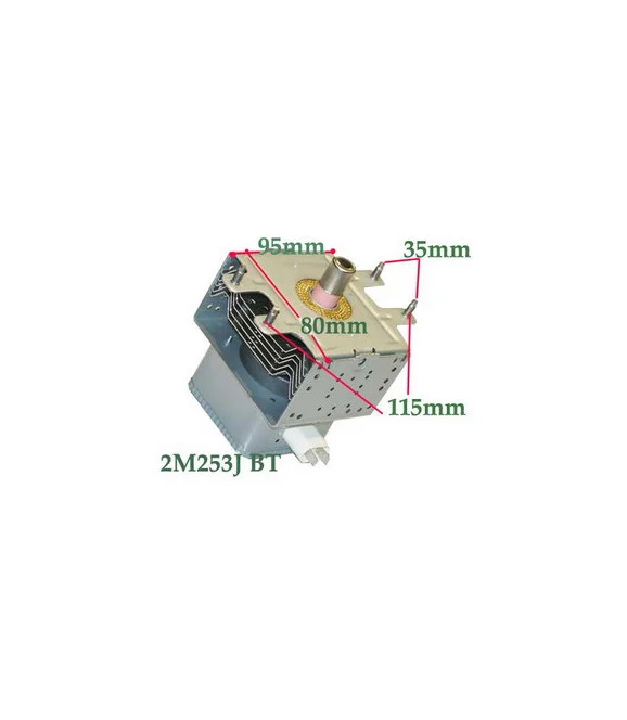Magnetron de micro ondes 2M248 J Y - Fagor Brandt Thomson Vedette De-Dietrich Sauter Thermor Océan
