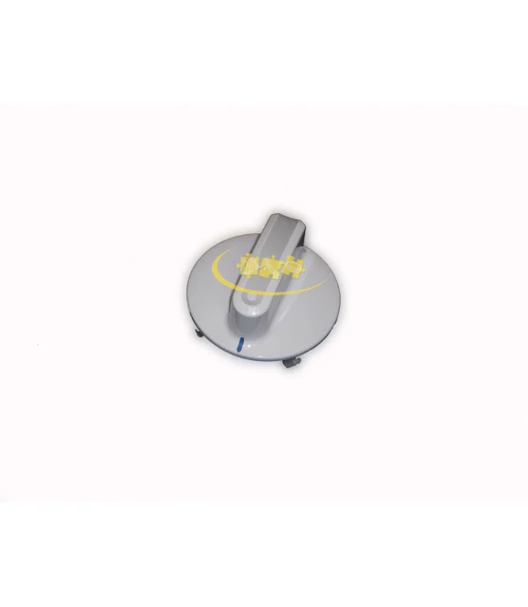 Manette blanche de programmateur lave linge Saba 2812589004 - Beko Altus Artic Arcelik Blomberg Electra Bregenz Flavel Leisu