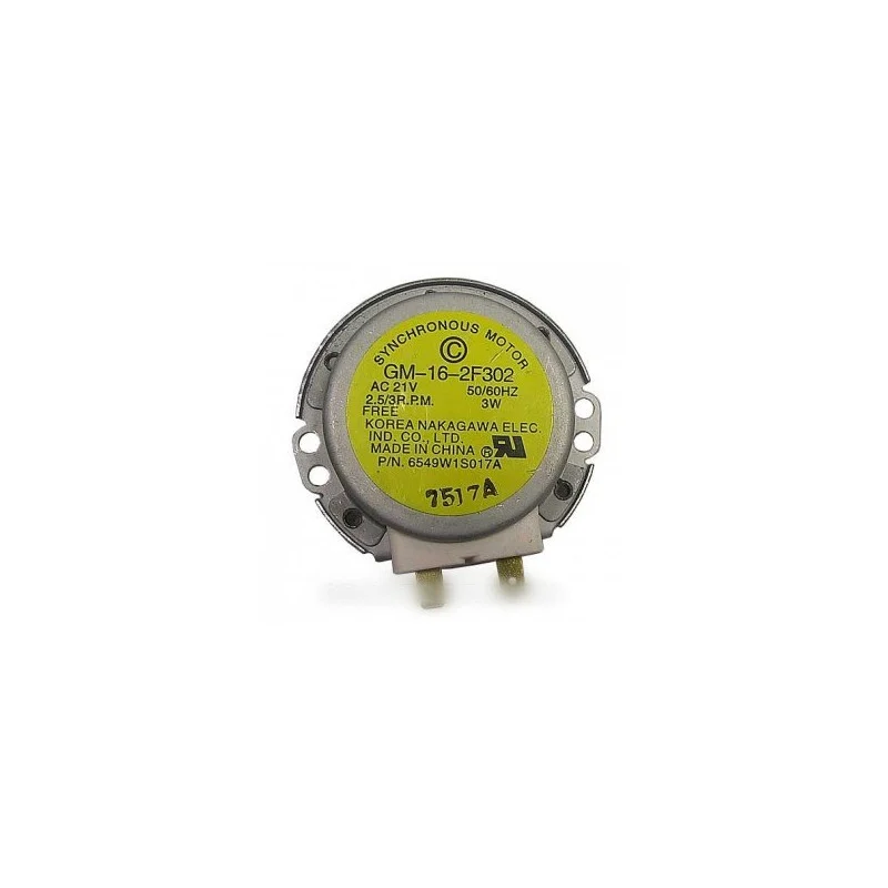 moteur entrainement plateau 21 v pour micro ondes LG