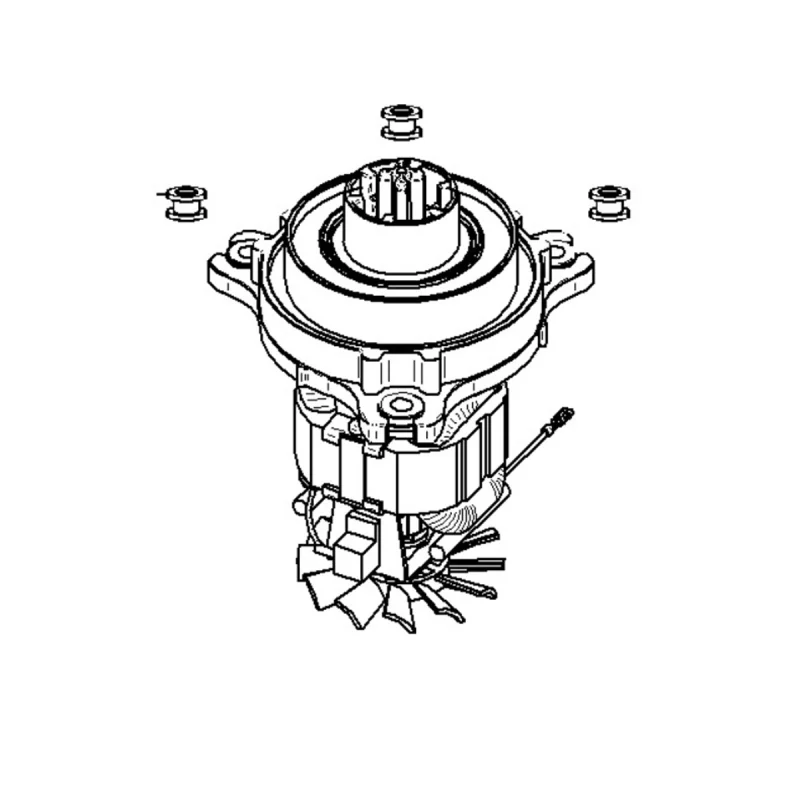 Moteur et réducteur MOULINEX MS-652498
