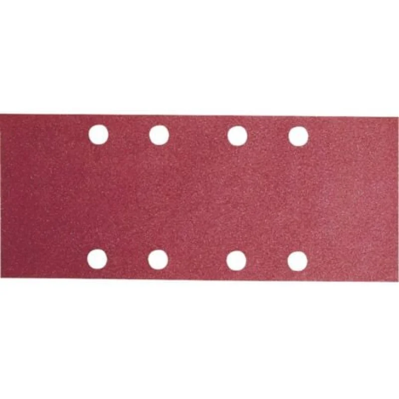 Papier abrasif pour ponceuse vibrante avec bande auto-agrippante, perforé Bosch Outillages 2609256A81 Grain 60 (L x l)