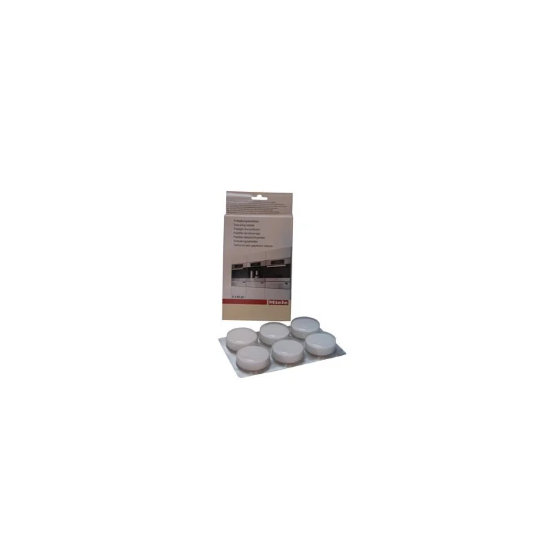 PASTILLES DE DETARTRAGE 6 PIECES 50 G pour entretien MIELE