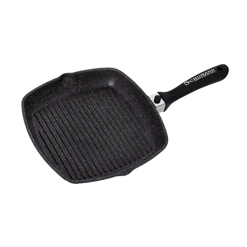 POELE GRILL 28CM BLACK MOOO'VE SGR2302800 - DIVERS MARQUES