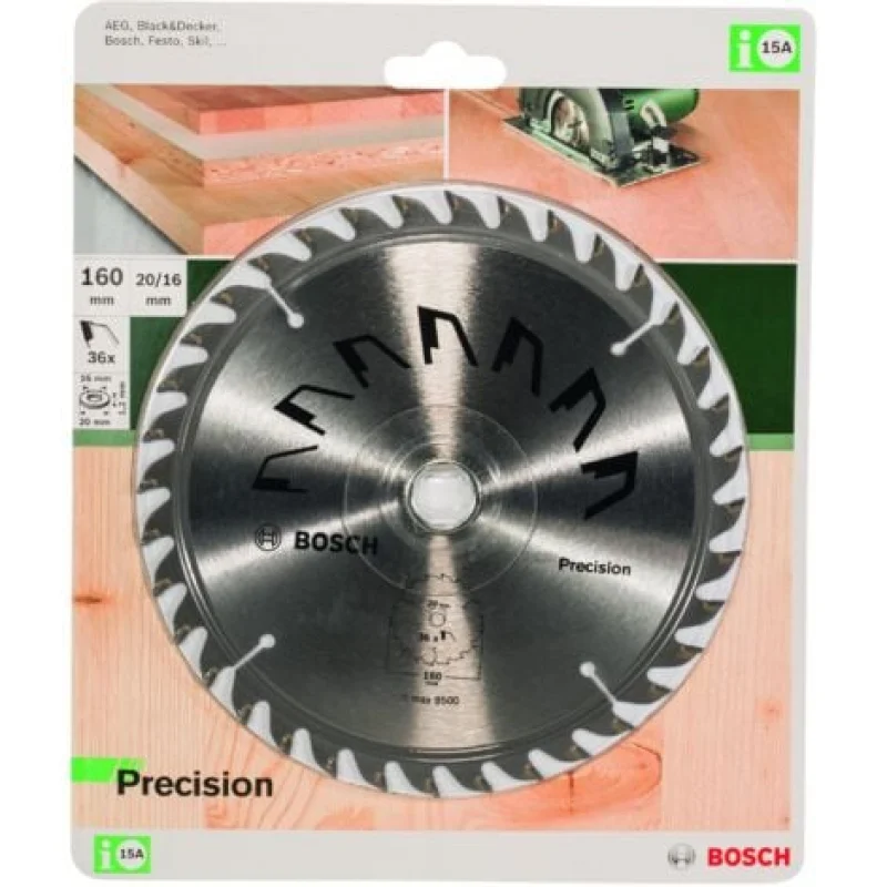 PRECISION Lame de scie circulaire Ø 160 mm BOSCH 2609256856 - Bosch Outillages