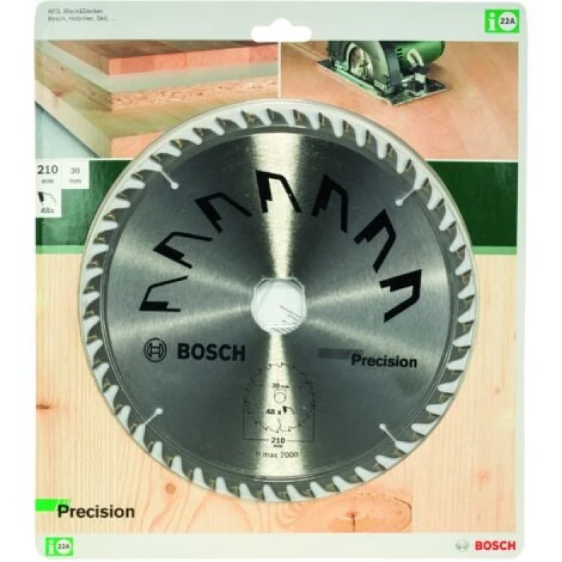 PRECISION Lame de scie circulaire Ø 210 mm BOSCH 2609256873 - Bosch Outillages