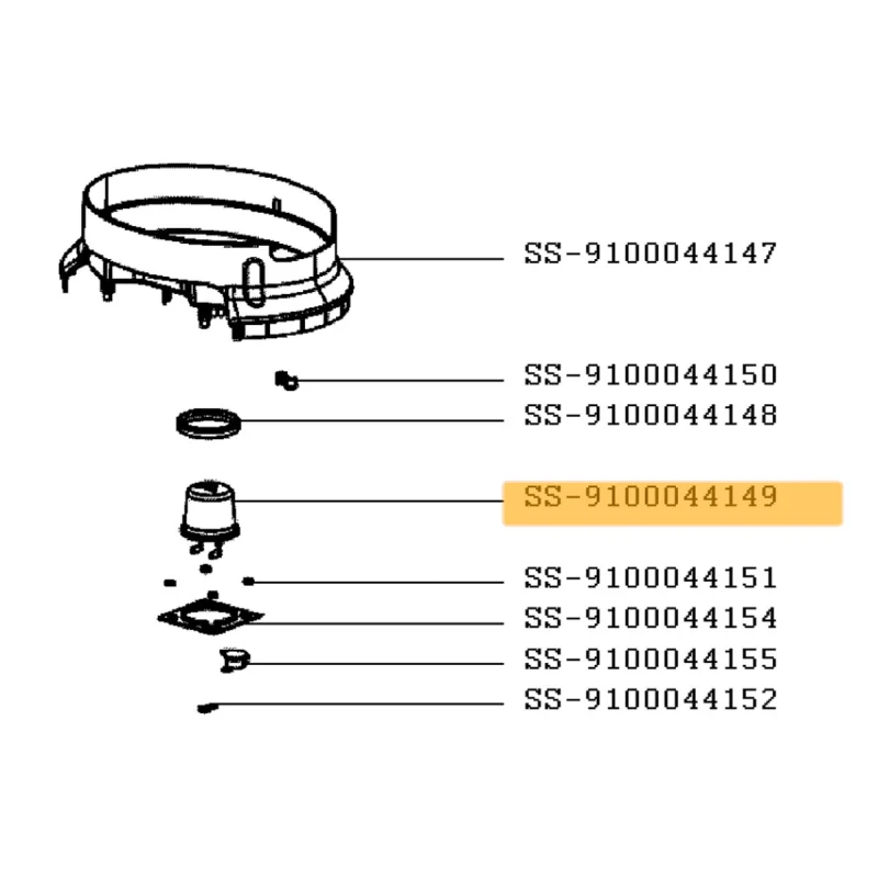 Résistance ( repère SS-9100044149 ) TEFAL SS-9100044149