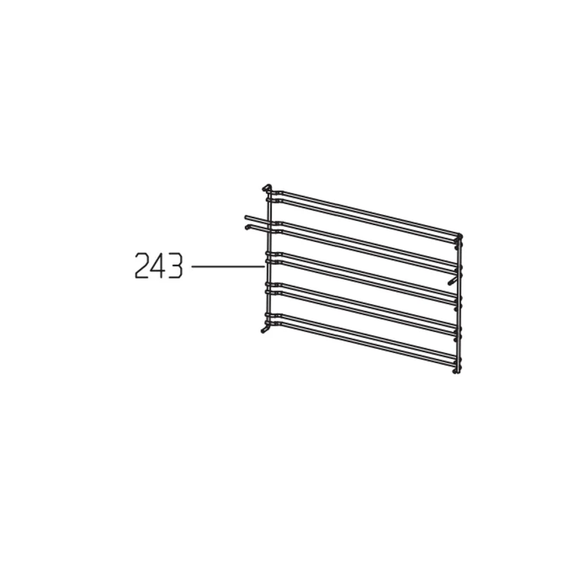 Rail avec coulisse télescopique (G+D) BEKO 210480690