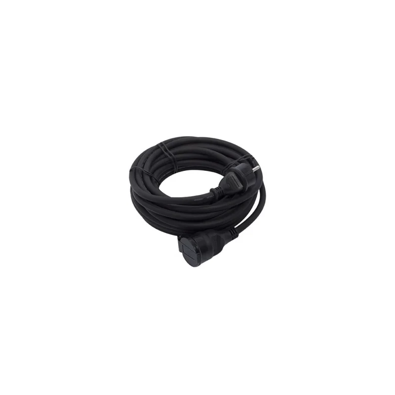 Rallonge 1x16A - 3500W - 10m - Noir - Chacon