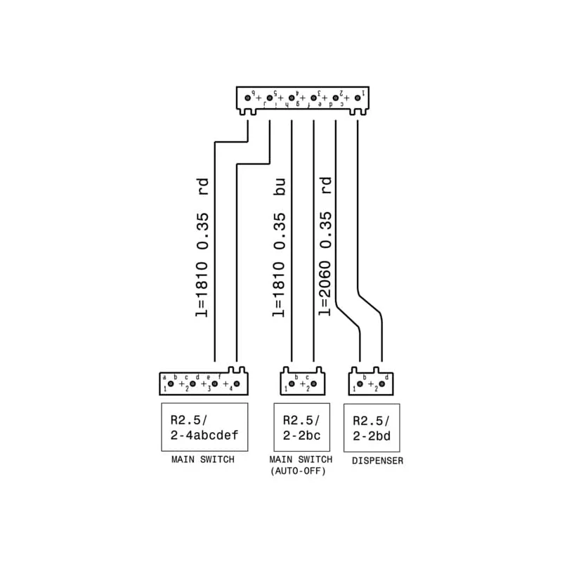 RAMPE MODULE PORT 140034304166 - AEG