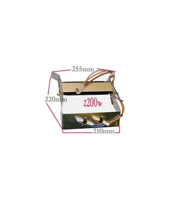Résistance de sèche linge Hotpoint C00258795 Pièces détachées Ariston sèche ling - Indesit Ariston Scholtès HotpointCreda Philco