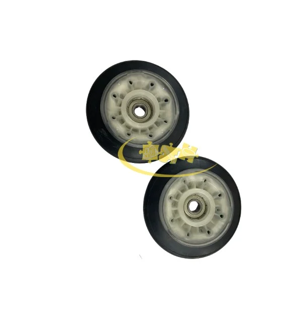 Roue avant support de tambour sèche linge LG 4581EL3001M AGM75510754 lot de 2 roulettes - LG - GOLDSTAR
