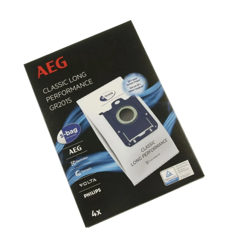 Sac à poussières x4 GR201S d'origine Aspirateur 9001684746 ELECTROLUX Aspirateur 9001684746 ELECTROLUX